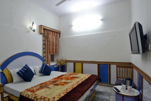 Hare Krishna Main Bazar Hotell New Delhi Exteriör bild